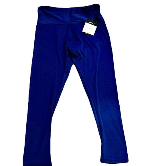 Bali Pants - Bali Be Kind Navy Exercise Leggings | Size Large | NWT